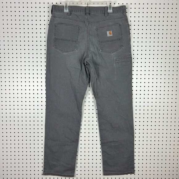 Carhartt Other - Carhartt‎ Pants Work Wear Men's 36x32 Gray Faded Relaxed 102517 039 Straight